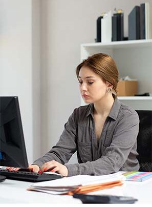 Digital marketers analyzing performance